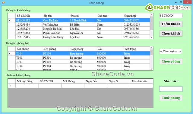 quản lý khách sạn,quản lý nhà hàng,đồ án quản lý khách sạn,code quản lý nhà nghỉ,quản lý khách sạn cơ bản